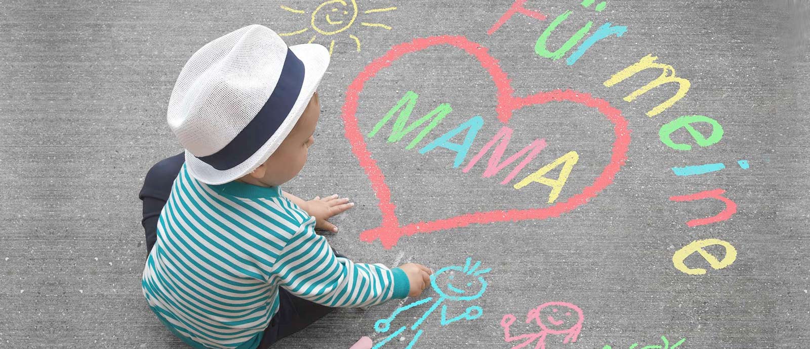  Kinderzeichnung - Für meine Mama